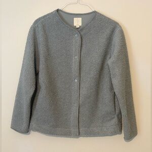 Joie Button-up Fleece Jacket.